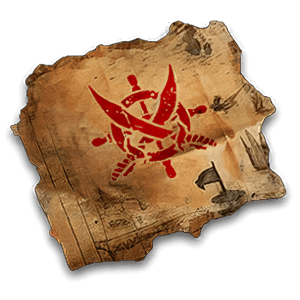 Scraps of Treasure map