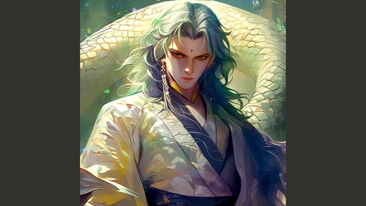 비상하는 등사(螣蛇)