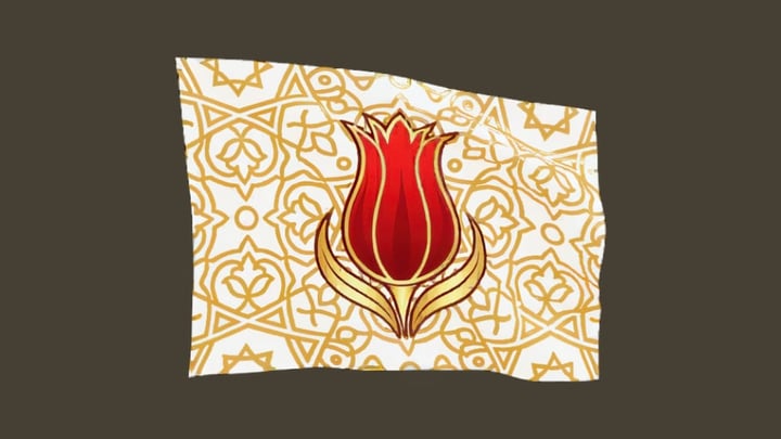 绯红郁金香