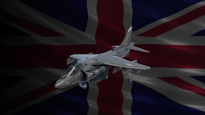 AV-8B Harrier II Night Attack