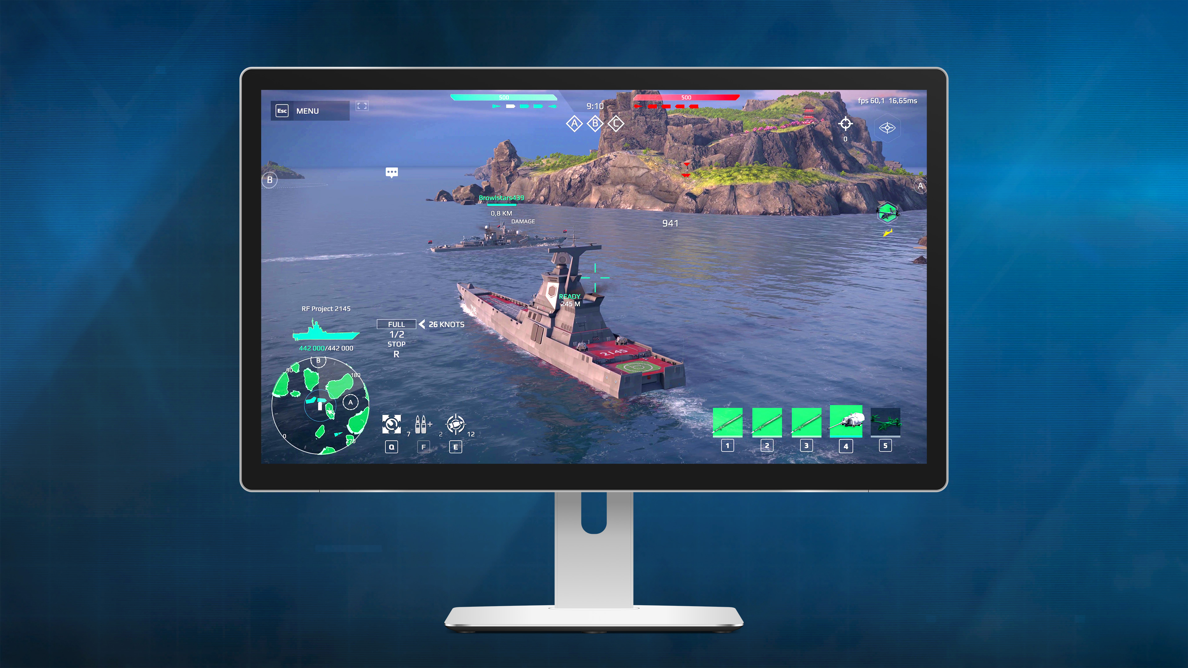 Registration for the Modern Warships PC public test has started
