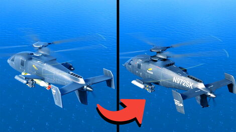 S-97 Raider – Modern Warships Remastered Comparison