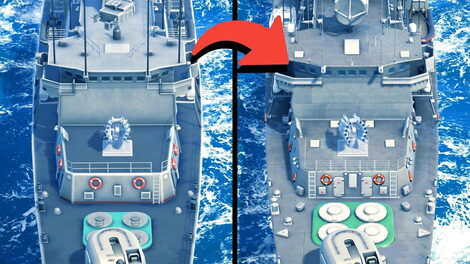 [Extended] Remastered RF Yaroslav Mudryi – Modern Warships Remastered Comparison