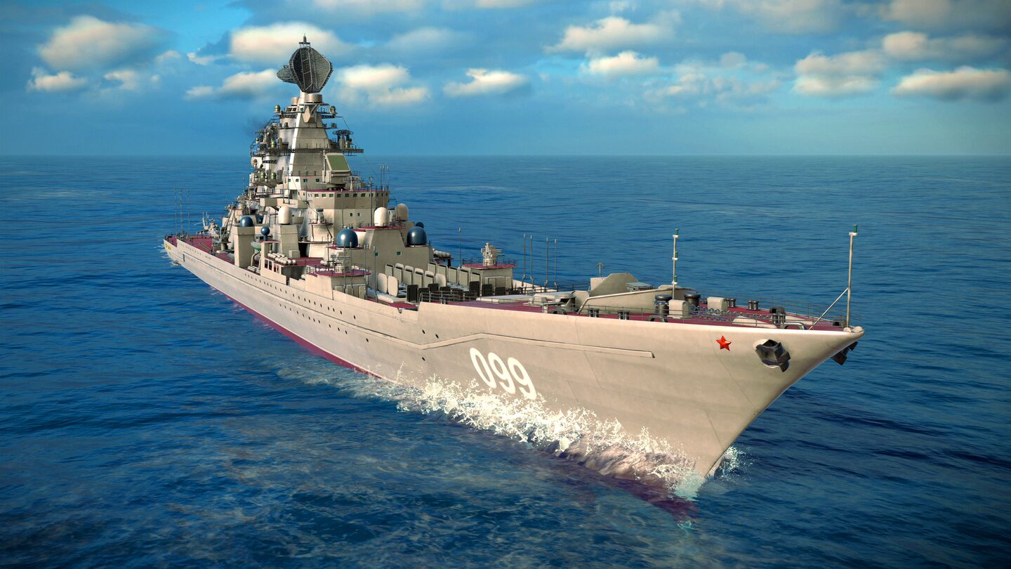 RF TARK Pyotr Velikiy cruiser review