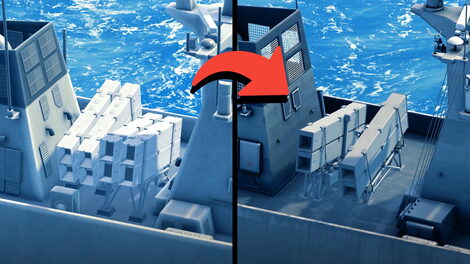 [Extended] New CN Type 056A Huangshi – Modern Warships Remastered Comparison