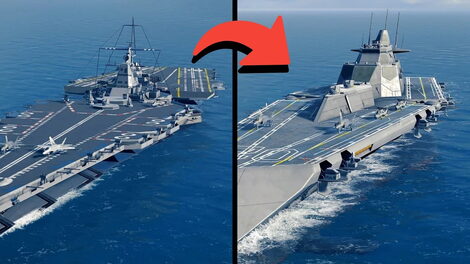 USS Nemesis Redesigned! Modern Warships Remastered Ship Comparison – Update 0.87 Maritime Blaze