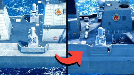 [Extended] HMS Duncan (D37) – Modern Warships Remastered Comparison