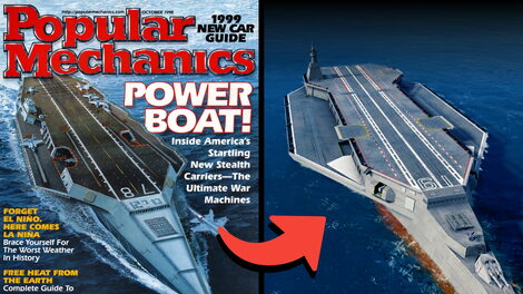 CN Tianjin / CVX Design Study 3C – Did You Know Modern Warships?