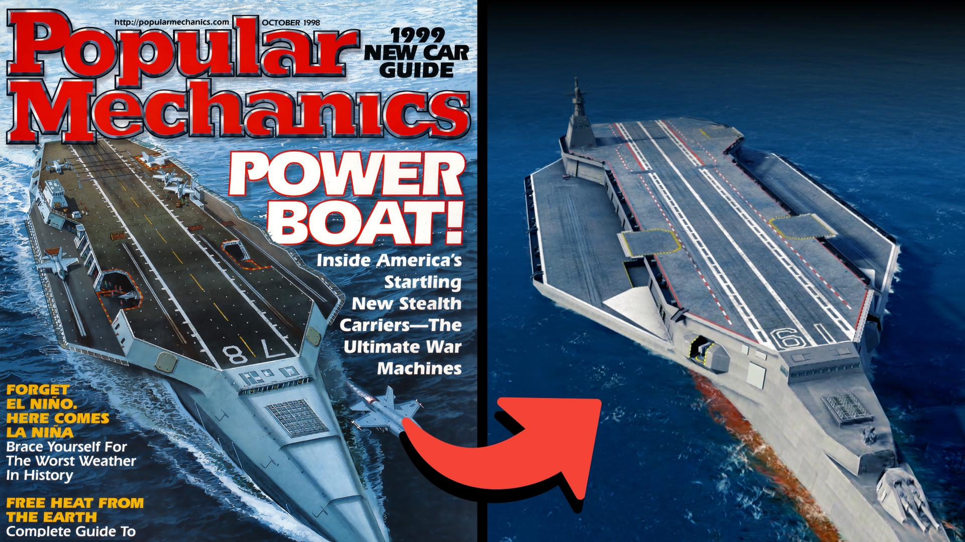 CN Tianjin / CVX Design Study 3C – Did You Know Modern Warships?