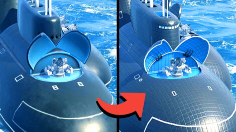 [Extended] RF ATAKRP 941-Bis – Modern Warships Remastered Comparison
