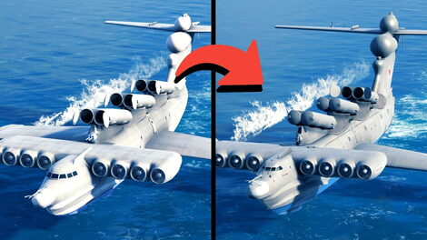 New RF Loon, CN Type 636, J-20 and J-15! Modern Warships Remastered Comparison