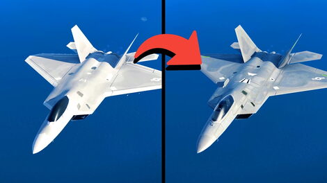 Updated F-22, Ka-58, Su-47, Su-34 and RF Grigorovich! Modern Warships Remastered Comparison