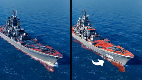 New Models! Modern Warships Remastered Ship Comparison – Update 0.82 Wall of Steel