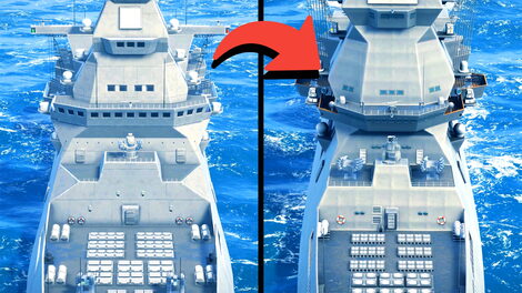 RF Lider (Project 23560) vs RF Shkval (Project 23560E) – Modern Warships Remastered Comparison