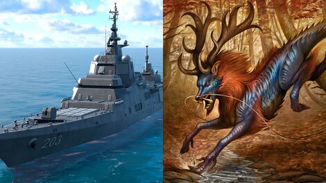 Video: Did You Know Modern Warships? Mythological Kylin Creature
