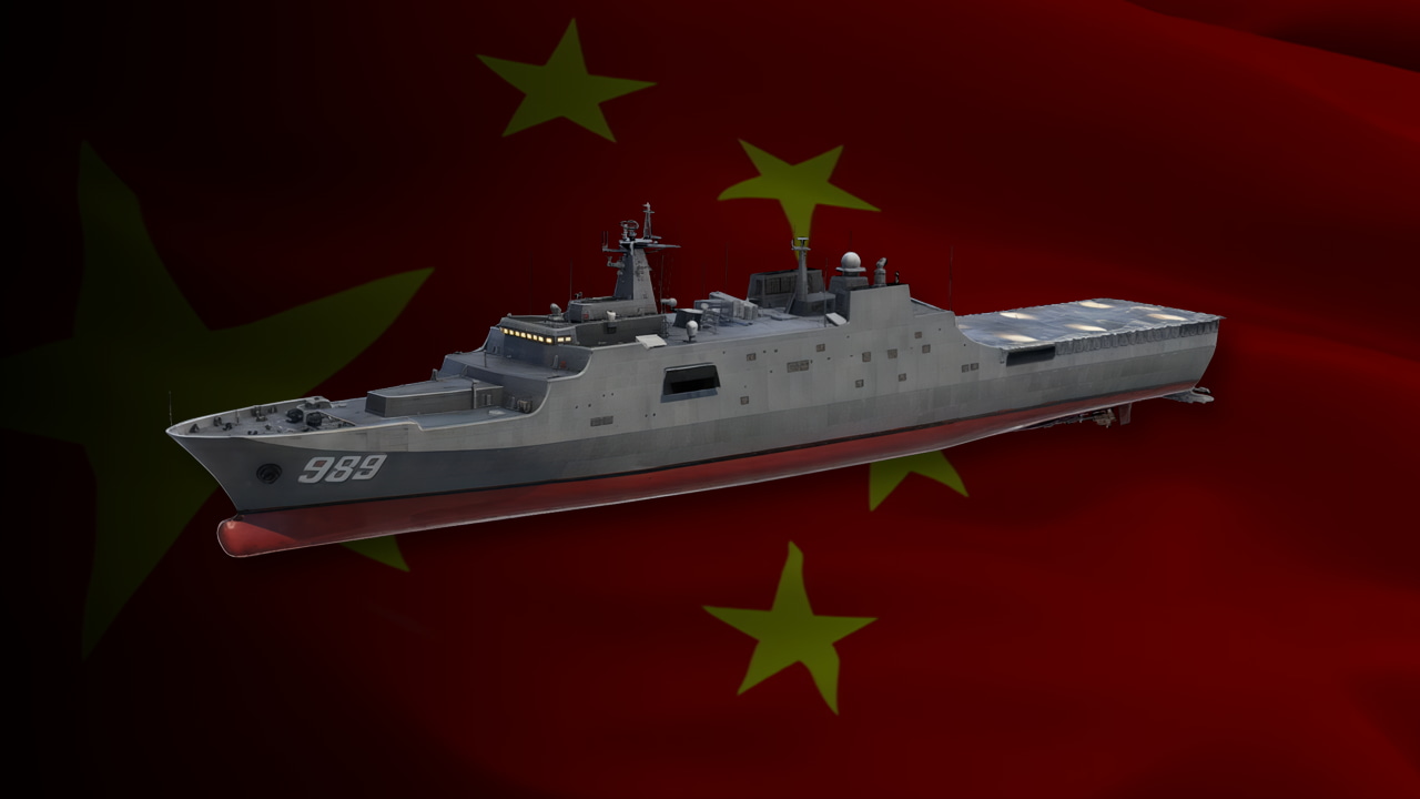 CN Type 071 vs RF Vladimir Andreev